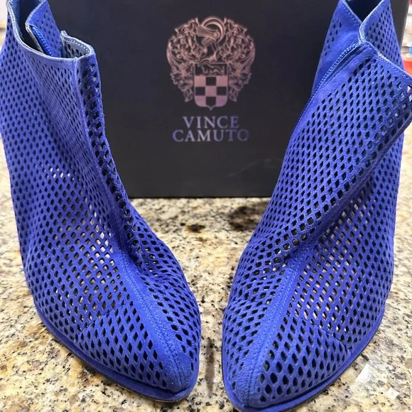 Vince Camuto Shoes Vince Camutovoleena Perforated Suede Ankle